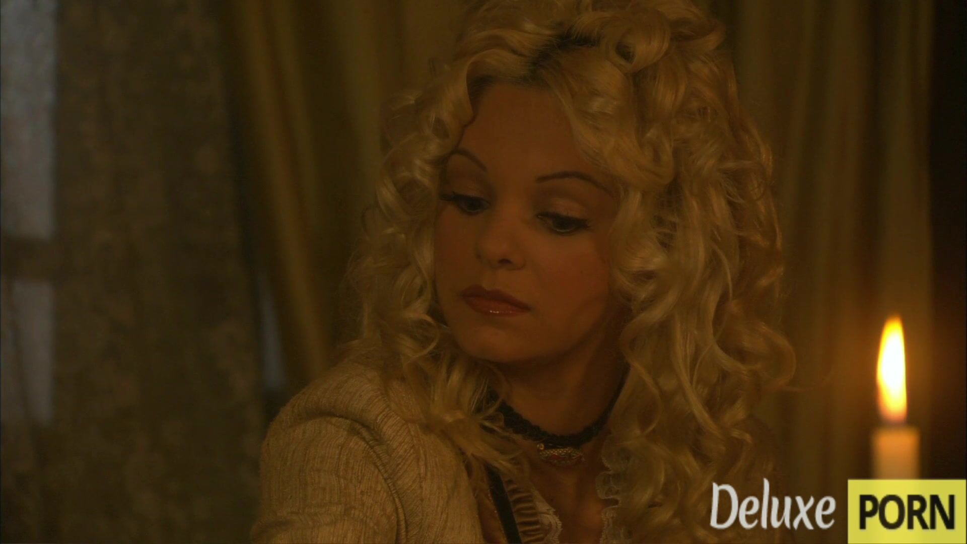 Massive cock for horny babe